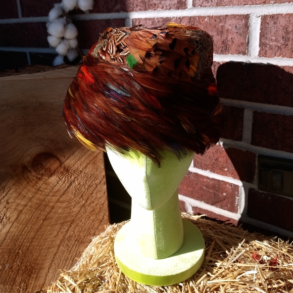 Rare Vintage 'Birds of Paradise' Hat by Juli Kay - Picture 1 of 5